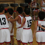 初めてのミニバスバス大会